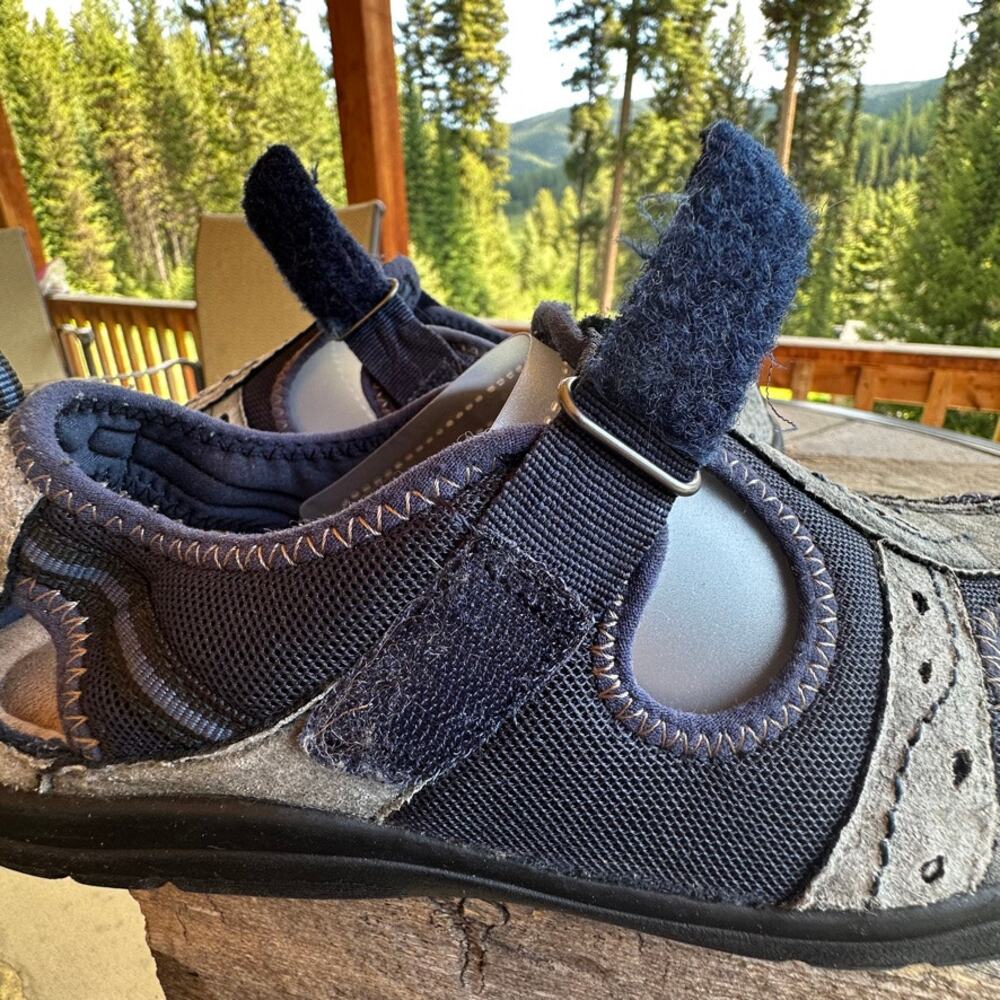 VTG Earth Origins Fisherman Sandals 8.5 Leather Walking Outdoor Comfort Shoe Y2K - Picture 7 of 8